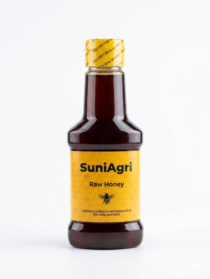 SuniAgri Raw Honey 500 g